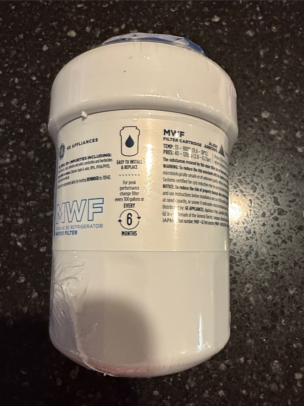 MWF Refrigerator Water Filter - White